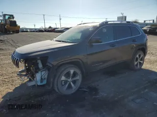 2021 Jeep Cherokee Limited z VIN 1C4PJLDX0MD144442, wystawiony jako Copart lot #85568034 z przebiegiem 23 871 mil mil oraz Szkoda całkowita • Salvage title. Historia ofert i sprzedaży dostępna na DreamBid. Obrazek 1.