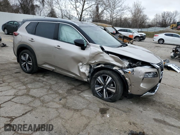 2022 Nissan Rogue Platinum with VIN JN8BT3DD6NW275508, listed as a Copart auction lot 83895774 with 29,508 mi miles and Salvage Title. Bid and sale history available at carsss.com. Image 4.