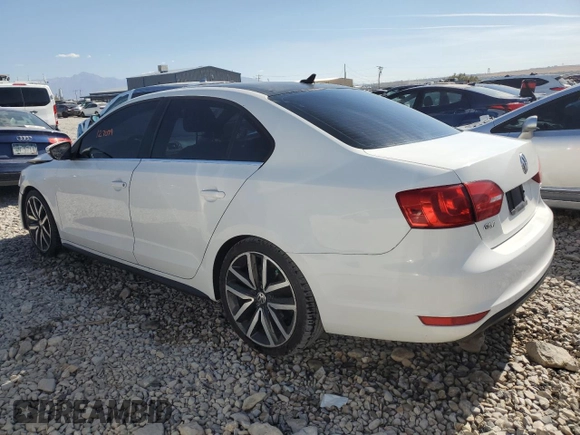 2012 Volkswagen Jetta GLI Autobahn with VIN 3VW5A7AJXCM087214, listed as a Copart auction lot 75011884 with 127,079 mi miles and Salvage title. Bid and sale history available at DreamBid. Image 2.