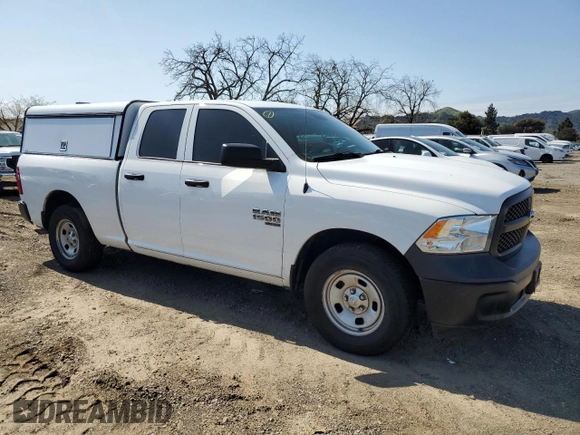2021 Ram 1500 Tradesman z VIN 1C6RR6FG9MS512815, wystawiony jako Copart lot #47781765 z przebiegiem 157 121 mil mil oraz Czysty tytuł • Clean title. Historia ofert i sprzedaży dostępna na DreamBid. Obrazek 4.