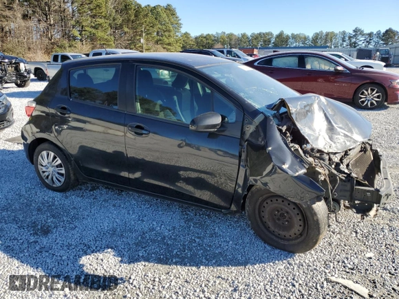 2014 Toyota Yaris L with VIN VNKKTUD30EA000925, listed as a Copart auction lot 87926445 with 0 mi miles and Salvage Title. Bid and sale history available at carsss.com. Image 4.