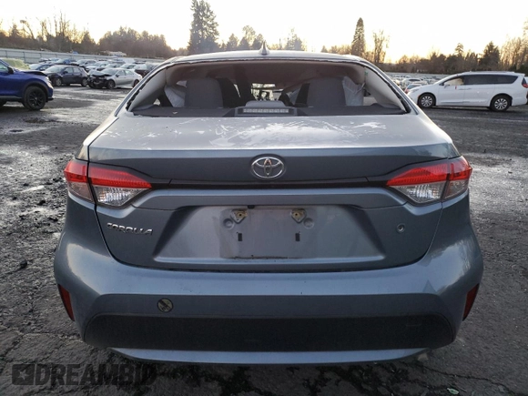 2021 Toyota Corolla L with VIN JTDDPMAE6MJ161855, listed as a Copart auction lot 84372534 with 39,286 mi miles and Salvage Title. Bid and sale history available at DreamBid. Image 6.