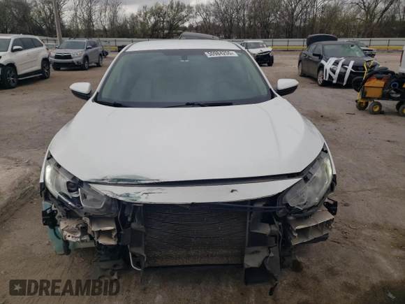 2017 Honda Civic Sedan LX with VIN 19XFC2F52HE079397, listed as a Copart auction lot 50984255 with 98,392 mi miles and Salvage Title. Bid and sale history available at carsss.com. Image 5.