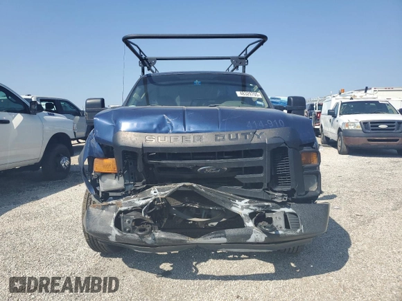 2008 Ford F-250 with VIN 1FDNF20558ED13020, listed as a Copart auction lot 48329705 with Not provided miles and Salvage title. Bid and sale history available at DreamBid. Image 5.