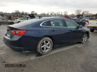 2016 Chevrolet Malibu LS with VIN 1G1ZB5STXGF280533, listed as a Copart auction lot 50703905 with 155,139 mi miles and Salvage Title. Bid and sale history available at DreamBid. Image 3.