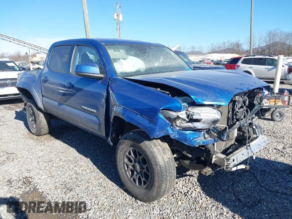 2018 Toyota Tacoma SR with VIN 3TMCZ5AN7JM128860, listed as a IAAI auction lot 41251397 with 97,246 mi miles. Bid and sale history available at carsss.com. Image 1.
