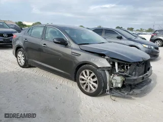2014 Kia Optima LX with VIN 5XXGM4A70EG345850, listed as a Copart auction lot 52952385 with 119,094 mi miles and Salvage Title. Bid and sale history available at carsss.com. Image 4.
