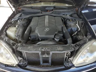 2001 Mercedes-Benz S-Class with VIN WDBNG70J81A180714, listed as a Copart auction lot 46753165 with 194,528 mi miles and Clean Title. Bid and sale history available at carsss.com. Image 11.