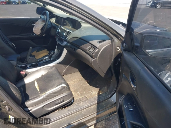 2013 Honda Accord EX-L with VIN 1HGCR2F87DA105423, listed as a IAAI auction lot 42027480 with Not Provided miles and . Bid and sale history available at DreamBid. Image 5.