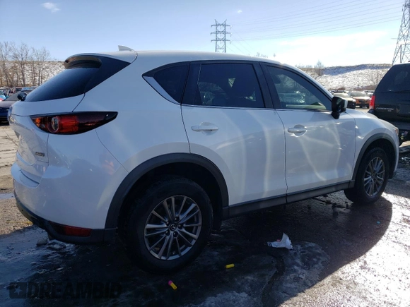 2017 Mazda CX-5 Sport with VIN JM3KFBBL2H0125756, listed as a Copart auction lot 42834725 with 81,433 mi miles and Salvage Title. Bid and sale history available at carsss.com. Image 3.
