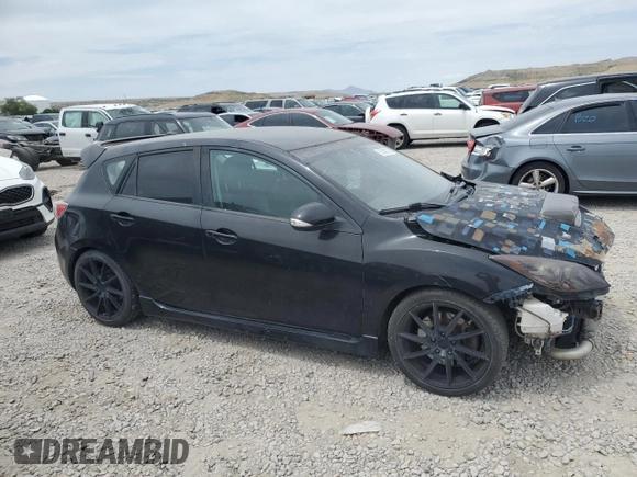 2012 Mazda 3 Mazdaspeed3 Touring with VIN JM1BL1L45C1698561, listed as a Copart auction lot 58538025 with 119,947 mi miles and Salvage title. Bid and sale history available at DreamBid. Image 4.