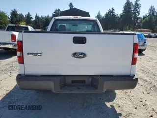 2007 Ford F-150 XL with VIN 1FTRF12217NA72946, listed as a Copart auction lot 65255485 with 120,123 mi miles and Salvage title. Bid and sale history available at DreamBid. Image 6.