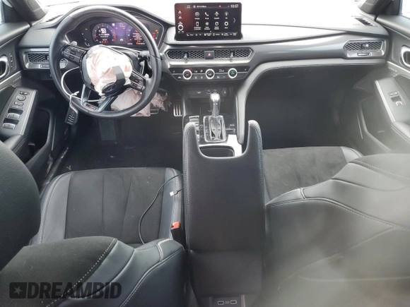 2023 Acura Integra Technology with VIN 19UDE4H62PA005399, listed as a Copart auction lot 56639145 with 51,340 mi miles and Salvage title. Bid and sale history available at DreamBid. Image 8.