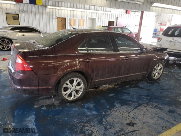 2012 Ford Fusion SE with VIN 3FAHP0HA6CR185581, listed as a Copart auction lot 44740175 with 119,267 mi miles and Salvage Title. Bid and sale history available at carsss.com. Image 3.