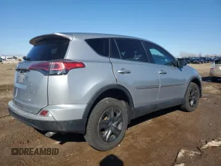 2018 Toyota RAV4 LE with VIN 2T3BFREV2JW730084, listed as a Copart auction lot 50386335 with 56,650 mi miles and Salvage Title. Bid and sale history available at carsss.com. Image 3.