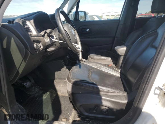 2018 Jeep Renegade Limited z VIN ZACCJADB1JPG74665, wystawiony jako Copart lot #46935345 z przebiegiem 80 318 mil mil oraz Szkoda całkowita • Salvage title. Historia ofert i sprzedaży dostępna na DreamBid. Obrazek 7.