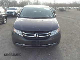 2014 Honda Odyssey EX-L with VIN 5FNRL5H64EB037646, listed as a IAAI auction lot 41786768 with 116,491 mi miles and . Bid and sale history available at carsss.com. Image 12.