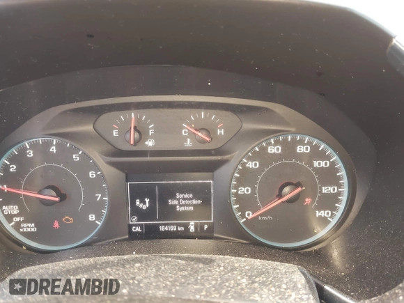 2018 Chevrolet Equinox LT with VIN 3GNAXSEV3JS511879, listed as a IAAI auction lot 42001009 with 184,169 mi miles. Bid and sale history available at carsss.com. Image 7.