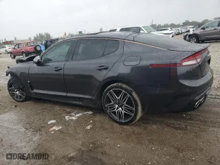 2022 Kia Stinger GT1 with VIN KNAE45LC4N6100200, listed as a Copart auction lot 46288765 with 35,873 mi miles and Non Repairable. Bid and sale history available at carsss.com. Image 2.