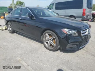 2017 Mercedes-Benz E-Class E 300 Luxury with VIN WDDZF4KB0HA147801, listed as a Copart auction lot 52921785 with 0 mi miles and Salvage Title. Bid and sale history available at carsss.com. Image 4.