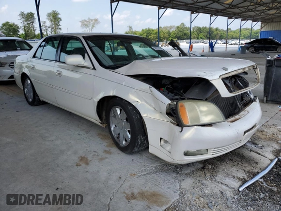 2004 Cadillac DeVille DTS z VIN 1G6KF57924U185324, wystawiony jako Copart lot #58222205 z przebiegiem 182 640 mil mil oraz Szkoda całkowita • Salvage title. Historia ofert i sprzedaży dostępna na DreamBid. Obrazek 4.