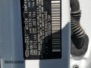 2017 Genesis G80 3.8L z VIN KMHGN4JE6HU174446, wystawiony jako Copart lot #50921035 z przebiegiem 76 051 mil mil oraz Szkody całkowita. Historia ofert i sprzedaży dostępna na DreamBid. Obrazek 12.