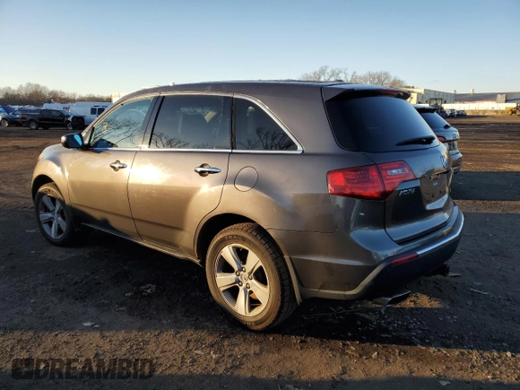 2011 Acura MDX with VIN 2HNYD2H21BH547165, listed as a Copart auction lot 83296714 with 0 mi miles and Clean Title. Bid and sale history available at carsss.com. Image 2.