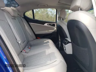 2019 Genesis G70 Advanced with VIN KMTG34LA0KU031831, listed as a Copart auction lot 74496674 with 46,714 mi miles and Salvage Title. Bid and sale history available at DreamBid. Image 11.