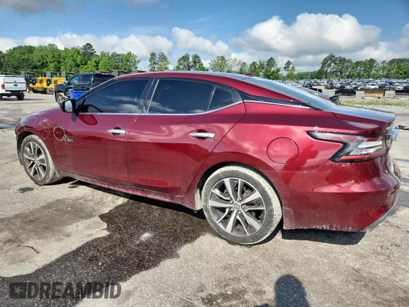 2020 Nissan Maxima S with VIN 1N4AA6BV2LC378259, listed as a Copart auction lot 59784475 with 123,973 mi miles and Salvage title. Bid and sale history available at DreamBid. Image 2.