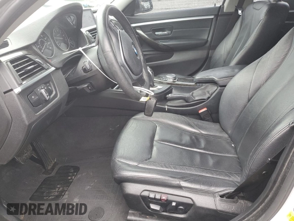 2015 BMW 4 Series 428i with VIN WBA4A5C52FGK15623, listed as a Copart auction lot 49856825 with 144,135 mi miles and Salvage Title. Bid and sale history available at DreamBid. Image 7.