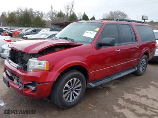 2016 Ford Expedition EL XLT with VIN 1FMJK1JT4GEF24385, listed as a IAAI auction lot 41770237 with 175,638 mi miles. Bid and sale history available at carsss.com. Image 2.