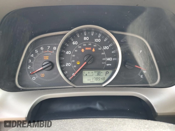 2014 Toyota RAV4 LE with VIN 2T3ZFREV3EW077740, listed as a Copart auction lot 52733495 with 178,548 mi miles and Salvage title. Bid and sale history available at DreamBid. Image 9.
