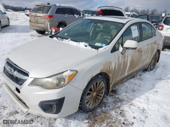 2012 Subaru Impreza Sedan 2.0i Premium with VIN JF1GJAD69CH003507, listed as a IAAI auction lot 41416036 with 219,426 mi miles. Bid and sale history available at carsss.com. Image 17.