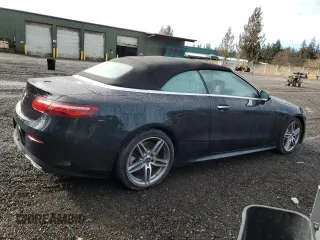 2018 Mercedes-Benz E-Class E 400 with VIN WDD1K6FB8JF046433, listed as a Copart auction lot 46194865 with 0 mi miles and Salvage Title. Bid and sale history available at carsss.com. Image 3.
