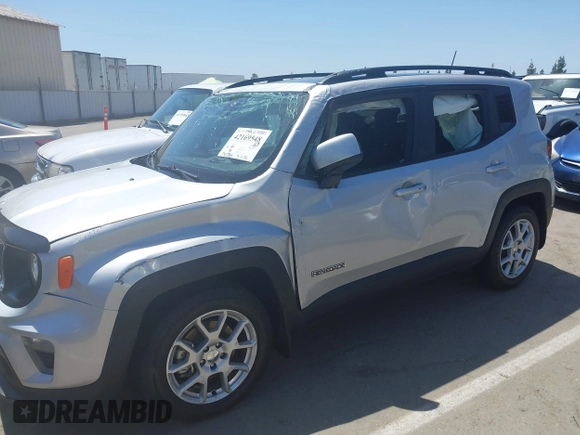 2021 Jeep Renegade Latitude with VIN ZACNJCBB8MPN10712, listed as a IAAI auction lot 42169548 with 56,796 mi miles and . Bid and sale history available at DreamBid. Image 6.