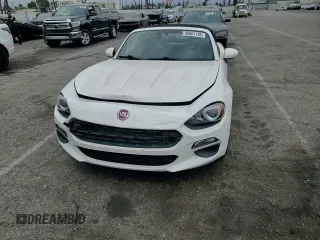 2017 FIAT 124 Spider Classica with VIN JC1NFAEKXH0126511, listed as a Copart auction lot 59601185 with Not provided miles and Salvage title. Bid and sale history available at DreamBid. Image 13.