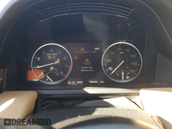 2012 Land Rover Range Rover HSE с VIN SALME1D40CA364416, выставлен на аукционе Copart как лот 86587854 с пробегом 186 364 миль миль и Списание • Salvage title. История ставок и продаж доступна на DreamBid. Изображение 9.