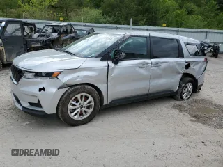 2023 Kia Carnival LX with VIN KNDNB4H34P6255117, listed as a Copart auction lot 42121835 with 43,420 mi miles and Salvage Title. Bid and sale history available at carsss.com. Image 1.