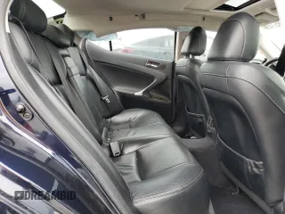 2010 Lexus IS 250 with VIN JTHBF5C21A5111287, listed as a Copart auction lot 53585745 with 158,516 mi miles and Salvage title. Bid and sale history available at DreamBid. Image 10.
