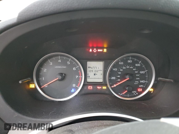2014 Subaru Forester 2.5i with VIN JF2SJAAC5EG423354, listed as a Copart auction lot 89022685 with 109,102 mi miles and Salvage Title. Bid and sale history available at carsss.com. Image 9.