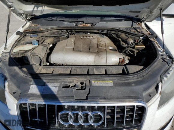 2011 Audi Q7 3.0L TDI Premium Plus with VIN WA1LMAFE6BD002299, listed as a Copart auction lot 46658225 with 254,828 mi miles and Clean Title. Bid and sale history available at carsss.com. Image 12.