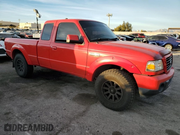 2008 Ford Ranger XL with VIN 1FTYR14U08PA90412, listed as a Copart auction lot 85159214 with 108,380 mi miles and Salvage Title. Bid and sale history available at carsss.com. Image 4.