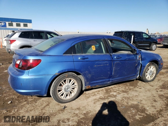 2007 Chrysler Sebring Touring z VIN 1C3LC56K77N523429, wystawiony jako Copart lot #46944025 z przebiegiem Nie podano mil oraz Szkody całkowita. Historia ofert i sprzedaży dostępna na DreamBid. Obrazek 3.