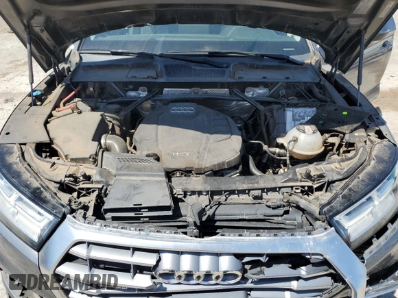 2018 Audi Q5 Premium Plus with VIN WA1BNAFYXJ2056895, listed as a Copart auction lot 52614905 with 87,456 mi miles and Salvage title. Bid and sale history available at DreamBid. Image 12.