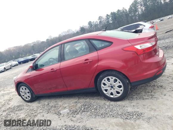 2012 Ford Focus SE with VIN 1FAHP3F28CL475039, listed as a Copart auction lot 49050325 with 166,144 mi miles and Clean title. Bid and sale history available at DreamBid. Image 2.