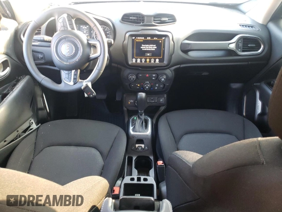 2023 Jeep Renegade Upland with VIN ZACNJDB1XPPP15384, listed as a Copart auction lot 44714055 with 28,125 mi miles and Salvage title. Bid and sale history available at DreamBid. Image 8.