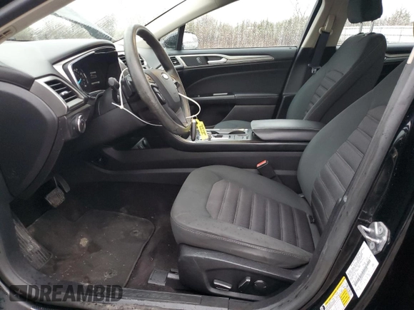 2017 Ford Fusion SE with VIN 3FA6P0HD4HR353470, listed as a Copart auction lot 51620435 with 81,537 mi miles and Salvage Title. Bid and sale history available at carsss.com. Image 7.