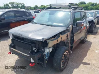 2017 Jeep Renegade Trailhawk with VIN ZACCJBCB7HPG42238, listed as a IAAI auction lot 42562113 with 105,045 mi miles and . Bid and sale history available at DreamBid. Image 6.