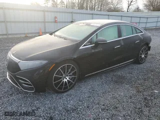 2023 Mercedes-Benz EQS with VIN W1KCG4EB1PA040771, listed as a Copart auction lot 36813574 with 2,661 mi miles. Bid and sale history available at carsss.com. Image 1.