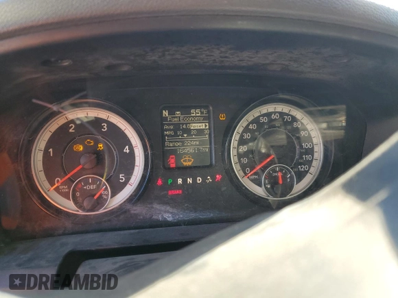 2017 Ram 2500 Big Horn with VIN 3C6UR5DL8HG704096, listed as a Copart auction lot 86922574 with 164,561 mi miles and Clean Title. Bid and sale history available at carsss.com. Image 9.